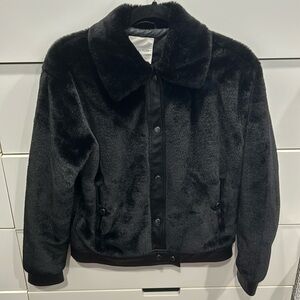 Faux Fur Bomber